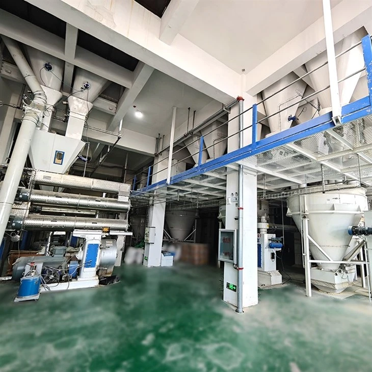 chicken feed line